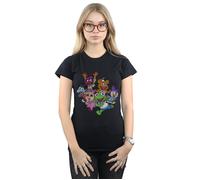 The Muppets Muppet Babies Colour Group Cotton T-Shirt Disney Black XL