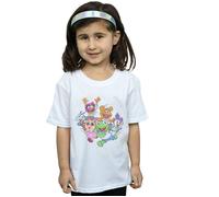 (5-6 Years, White) Disney Girls The Muppets Muppet Babies Colour Group Cotton T-Shirt