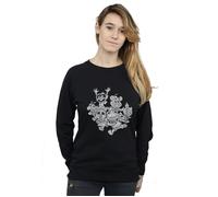 The Muppets Muppet Babies Mono Group Sweatshirt Disney Black L
