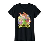 The Muppets Show Characters T-Shirt, Women, Black, Medium