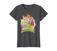 The Muppets Show Characters T-Shirt, Women, Dark Heather Grey, Medium