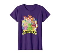 The Muppets Show Characters T-Shirt, Women, Purple, X-Large
