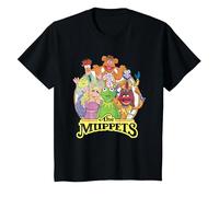 The Muppets Show Characters T-Shirt, Youth, Black, 2T