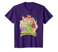 The Muppets Show Characters T-Shirt, Youth, Purple, Small