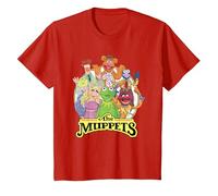 The Muppets Show Characters T-Shirt, Youth, Red, 4T