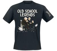 The Muppets Statler und Waldorf - Old School Legends T-Shirt black 3XL