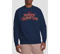 The Muppets The Muppet Christmas Carol Title Block Sweatshirt, Navy | Size: XL The Muppets Navy XL