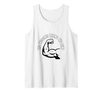 The Muscles Behind The Bump Strong Dad Fitness Tank Top