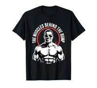 The Muscles Behind The Bump Strong Dad to Be T-Shirt