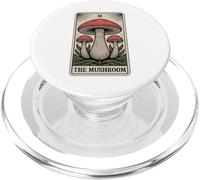 The Mushroom Tarot Card Cottagecore Foraging Mycologist PopSockets PopGrip for MagSafe