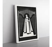 The Music By Samuel De Mesquita Classic Painting Canvas Wall Art Print Ready to Hang, Framed Picture for Living Room Bedroom Home Office Décor, 76x50 cm (30x20 Inch)