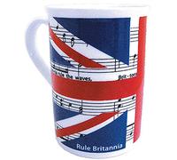 The Music Gifts Company Rule Britannia Bone China Mug