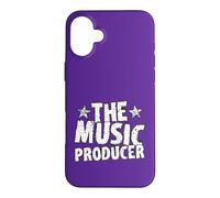 The Music Producer Distressed Audio Engineer Case for iPhone 16 Plus