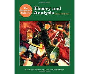 The Musician's Guide to Theory and Analysis: with Music Examples Recordings DVD by Clendinning, Jane Piper, Marvin, Elizabeth West 2nd (second) Revised Edition (2011)