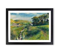 The Mussel Harvest By Pierre Auguste Renoir Classic Painting Framed Print | A3 Black Framed Wall Art | Ready to Hang | Classic Historical Picture | Living Room Bedroom Lounge Office