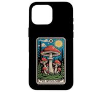 The Mycologist Tarot Card Mycology Forager Mushroom Case for iPhone 16 Pro Max