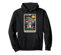 The Mycologist Tarot Card Mycology Forager Mushroom Pullover Hoodie