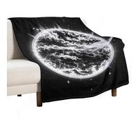 The Mysterious Burning of The Sun Blanket, Soft Flannel Fleece Blankets Quick-Dry, Lightweight Throw Blanket for Couch, Bed, Office & Travel, Ideal Gift for Family & Friends, 30"x40"
