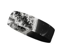 The Mysterious Burning of The Sun Headbands for Women & Men Sports Headband, Fits All Head Sizes, Ultra Absorbent & Non-Slip Sweatband for Running, Yoga, Gym