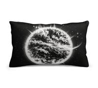 The Mysterious Burning of The Sun Pillow Cover Double-Sided Soft Pillowcase 8"x12", Decorative Throw Pillow Case for Sofa Bed Car Outdoor