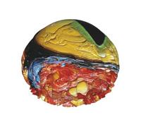 The Mysterious Eyes Reusable shower cap - double-layer waterproof, elastic, environmentally friendly daily use shower cap