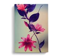 The Mysterious Flowers Canvas Wall Art Print 30x20 Inch