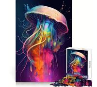 The Mysterious Jellyfish 1000 Piece Jigsaws for Teenagers Puzzle Strong Logic Toy Relaxed Mind Clear Edge Bday Surprise (50x75cm)