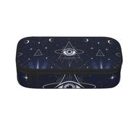 The Mysterious Moon Cute Zipper Pencil Case, Oxford Fabric Pen Pouch