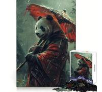 The Mysterious Panda 1000 Piece Jigsaw Puzzles for Adults Jigsaw Memory Lift Slow Enjoy Image Assembly Creative Gift (50x75cm)