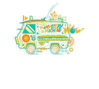 The Mystery Machine Men's T-Shirt - White - 4XL