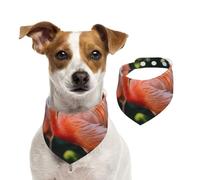 The Mystery of The Flamingo Dog Bandana, Adjustable for Boys and Girls,Suitable for Cats and Dogs Pet Accessories
