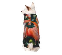 The Mystery of The Flamingo Dog Hoodie for Small, Soft Breathable, Pet Clothes for Small