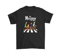 The Mystery Scooby Doo Abbey Road Men's T Shirt Black