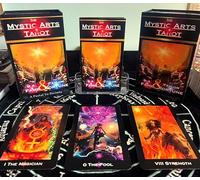 The Mystic Arts Tarot Deck and Book: Celestial Imagery of The Elements, Mythology and Gnosis