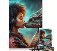 The Mystic Encounter Teenagers 1000 Piece Jigsaw Puzzle Mind Exercise Toy Group Play Precision Cut Festival Gift (38x26cm)