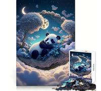 The Mystic Panda Teenagers Puzzles 1000 Piece Jigsaws Boost Recall Relax Time Accurate Edge Amazing Present (50x75cm)