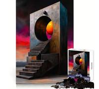 The Mystic Portal 1000 Piece Jigsaw Puzzles for Adults Jigsaw Thought Toy Indoor Fun Accurate Edge Art Collectible (50x75cm)