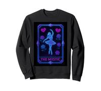 The Mystic Tarot Card Vaporwave Ghost Ballerina Retro Sweatshirt