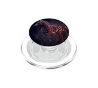 The mystical colorful zebra a legend of the wilderness PopSockets PopGrip for MagSafe