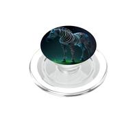 The mystical colorful zebra a legend of the wilderness PopSockets PopGrip for MagSafe