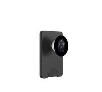 The mystical knight in the fantasy world with fire PopSockets PopWallet for MagSafe