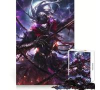 The Mystical Samurai 1000 Pieces Jigsaw Puzzles for Teenagers Cognitive Toy Gentle Leisure Pattern Assembly Fine Art Piece (38x52cm)