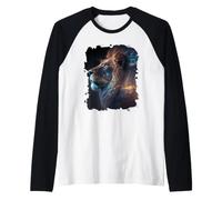 The Mystical Strong King of Wilderness and Nature Raglan Baseball Tee