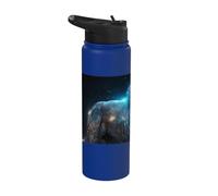 The Mystical Strong King of Wilderness and Nature Stainless Steel Insulated Water Bottle