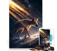 The Mythic Thylacine 1000 Piece Jigsaw Puzzle for Teenagers Smart Game Relaxed Mind Pattern Assembly Santa Wish List (38x26cm)