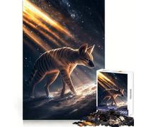 The Mythic Thylacine 1000 Piece Jigsaw Puzzle for Teenagers Smart Game Relaxed Mind Pattern Assembly Santa Wish List (38x26cm)