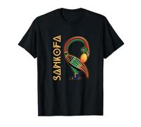 The Mythical Sankofa Bird Looking Backward Adinkra Symbol T-Shirt