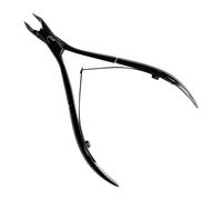 The Nail Lab The New York Un-Clasped Cuticle Nipper Black