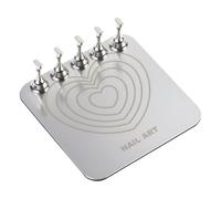 The Nail Stand for Press-On Nails, Magnetic Reusable Stable Display Practice Tool, DIY Nail Stand, Salon Supplies, for Mothers Wives Daughters Girlfriends Girls Professionals