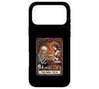 The Nail Tech Tarot Style Skeleton Manicure Artist Case for iPhone 17 Pro Max
